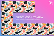 Abstract Organic Shapes Pattern, a Pattern Graphic by Forhadx5 (Thumbnail 2 of 7)
