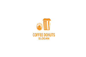 Coffee Donuts Logo