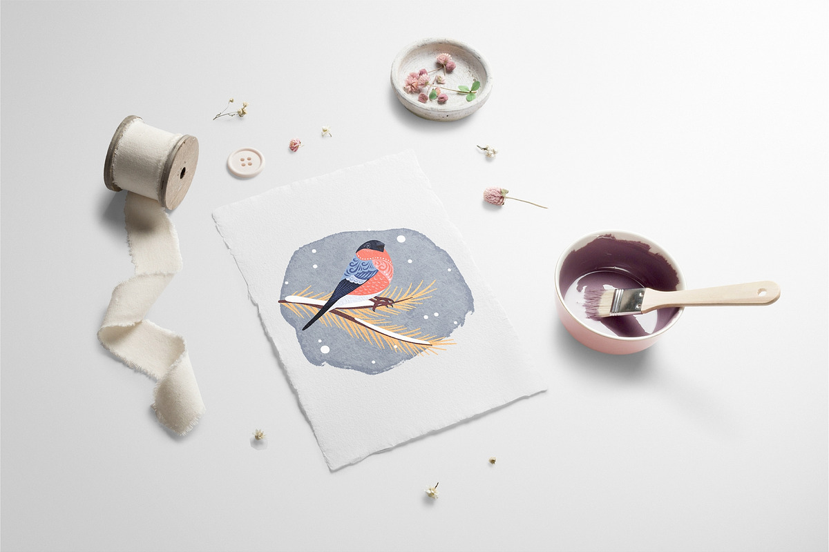 WINTER, an Illustration by Irina Skaska (Photo 7 of 11)