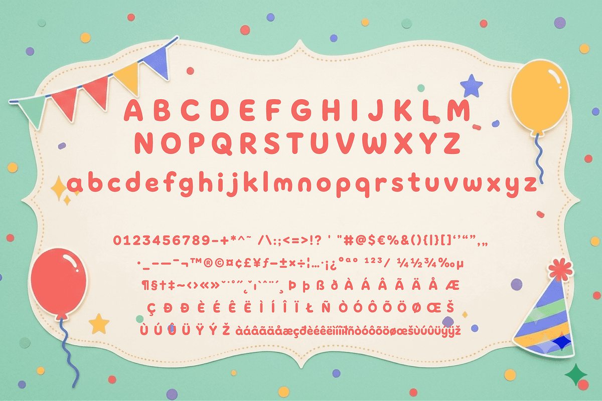 Gumdrop Font - Playful Rounded Font, a Sans Serif Font by Letterhanna Studio (Photo 2 of 9)