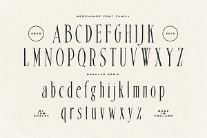 Merchande - Vintage Font Trio