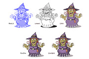 Witch, an Illustration by Cartoon Shop (Thumbnail 5 of 5)