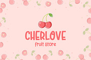 Cherry Bell - Freshty Font, a Font by Good Java Studio (Thumbnail 2 of 8)