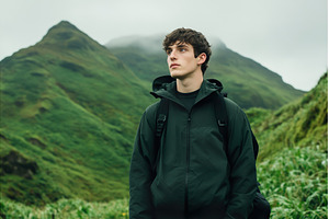 Young Man in Hooded Jacket, a Sports & Recreation Photo by Lermont51