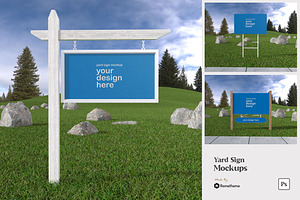 Yard Sign - Mockup Vol.01