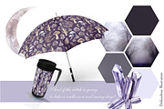 Dark Magic Pattern set, a Pattern Graphic by Dinkoobraz (Thumbnail 8 of 9)