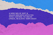 Torn Paper Procreate Brushes, a Brush Add-On by Tim Hankins Design (Thumbnail 5 of 7)