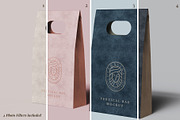Kraft Paper Vertical Bag Mockup, a Packaging Mockup by Illusiongraphic (Thumbnail 10 of 22)