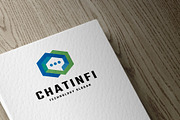Chat Communication Technology Logo, a Branding & Logo Template by Design_Planet (Thumbnail 1 of 3)
