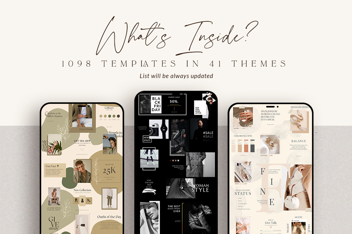 PUZZLE Bundle Instagram CANVA PS, a Social Media Template by Eviory (Photo 2 of 50)