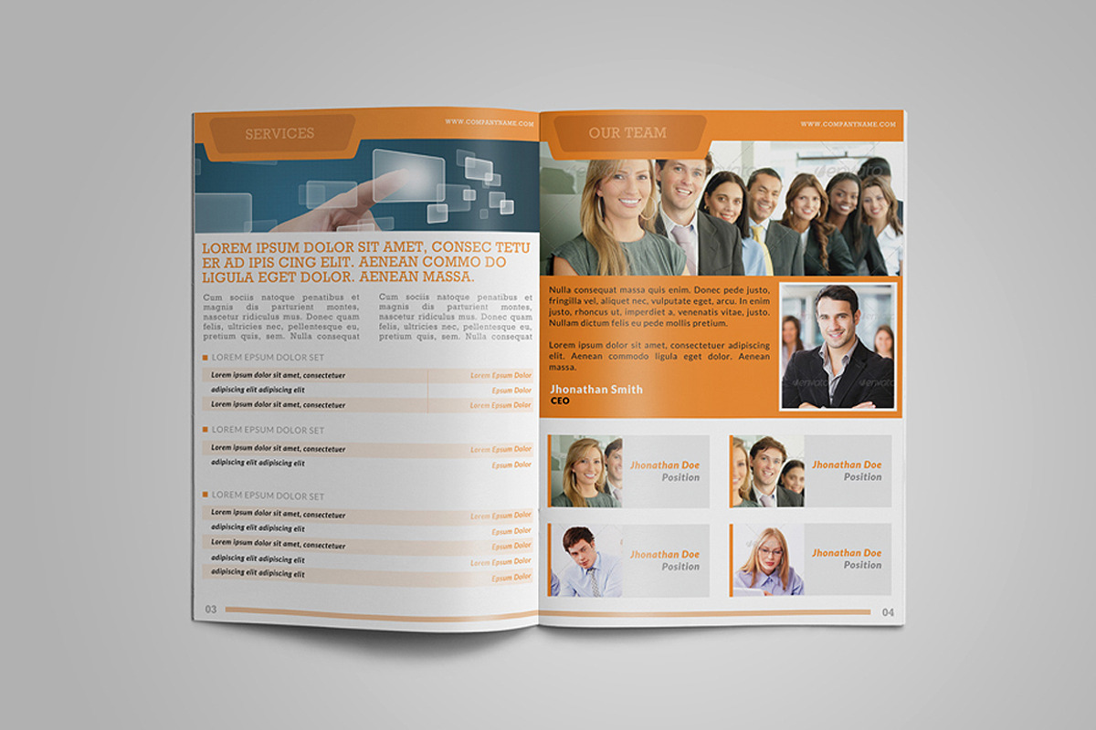 Business Proposal: Multipurpose, a Brochure Template by WonderShop (Photo 3 of 5)