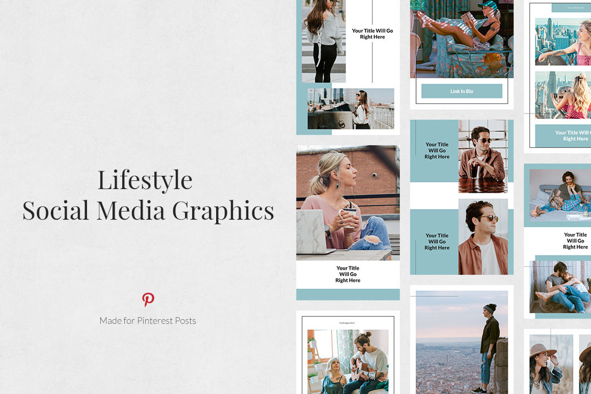 Pinterest Posts Bundle, a Social Media Template by Social Corner Graphics (Photo 5 of 37)
