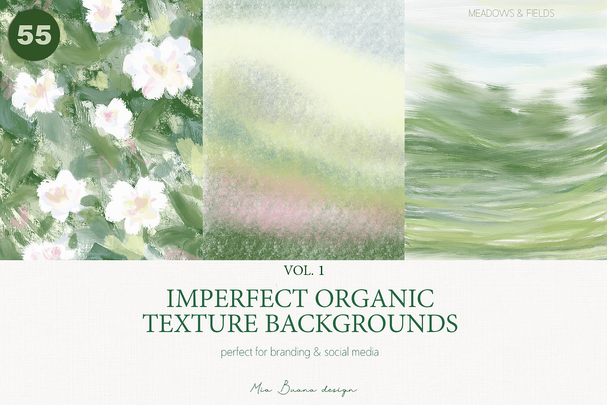 Painted Texture Backgrounds Bundle, a Background Graphic by Mio Buono (Photo 3 of 54)