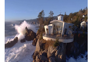 An aerial view showcases a stunning, a Nature Photo by ZinetroN