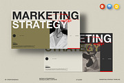 Marketing Strategy Template, a Presentation Template by CreativexGenius (Thumbnail 1 of 11)