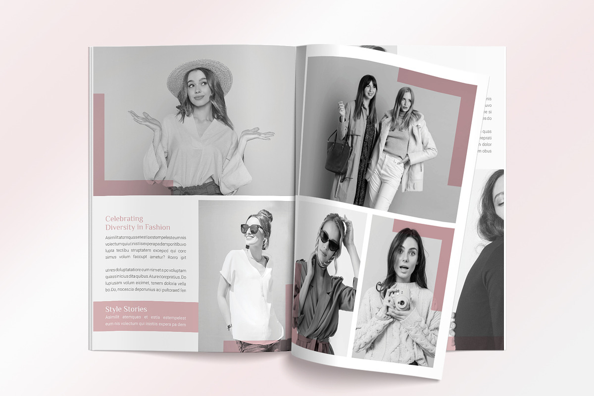 Modern Fashion Magazine, a Magazine Template by graphypix (Photo 5 of 9)
