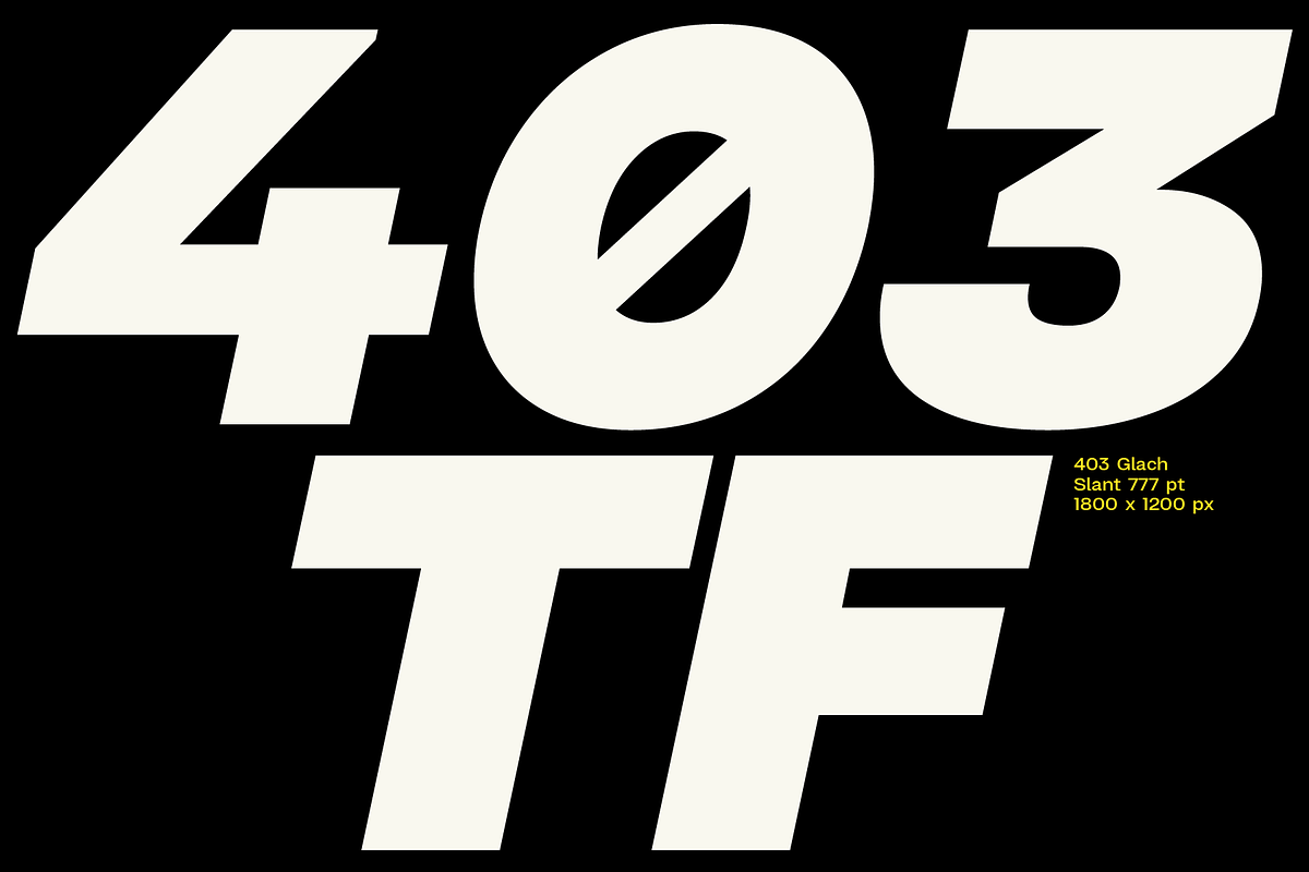 403 Glach Sans, a Sans Serif Font by 403 Type Foundry (Photo 6 of 15)