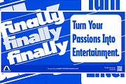Aukim II Compressed, a Sans Serif Font by Aukimvisuel (Thumbnail 8 of 15)