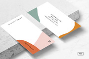 Isla Business Card Template, a Business Card Template by Human-made. Made to feel. (Thumbnail 1 of 3)