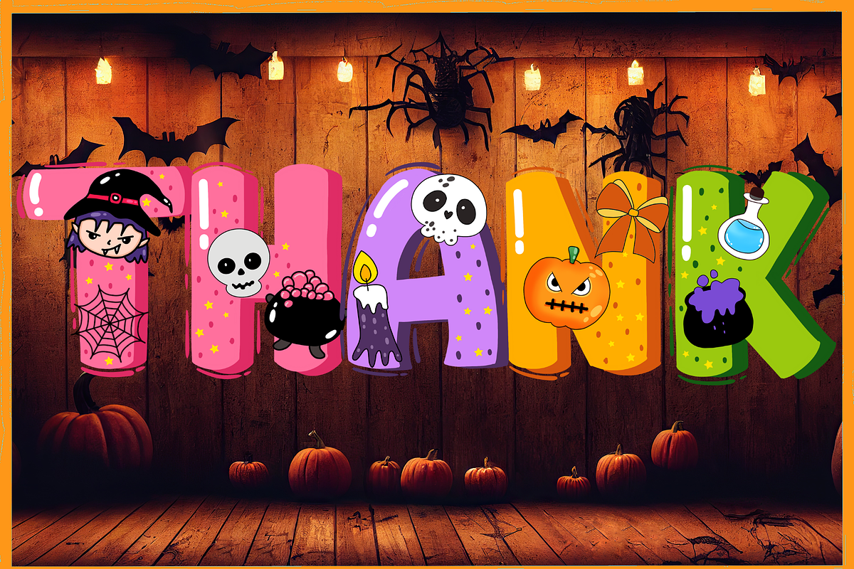 Halloween Boo-PNG fonts, a Symbol Font by It me digital art (Photo 6 of 6)