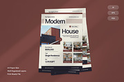 Real Estate Agency - Flyer, a Print Template by Izdihaar_Studio (Thumbnail 3 of 3)