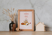 Happy Thanksgiving Day!, an Illustration by Hanazumi (Thumbnail 6 of 14)