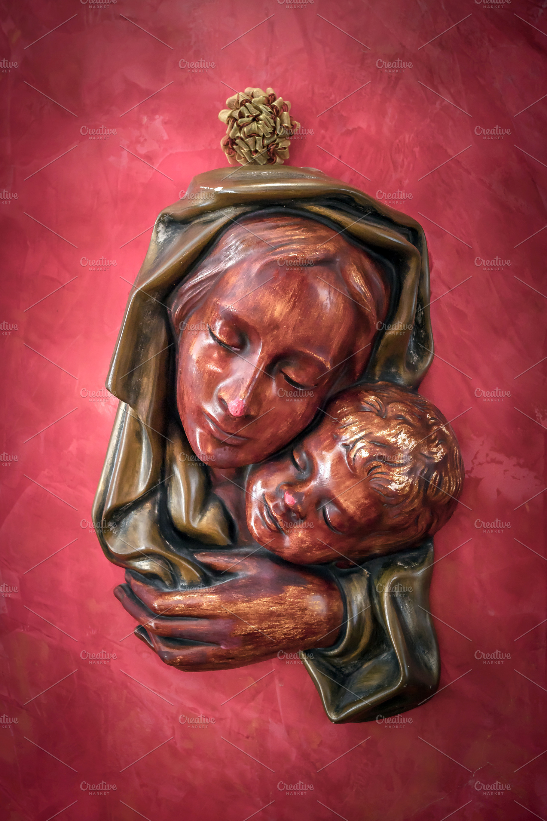 Madonna with child, an Abstract Photo by KYNA STUDIO
