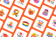 Animated Pride Stickers Collection, an Emoji Icon by Prosymbols (Thumbnail 3 of 5)