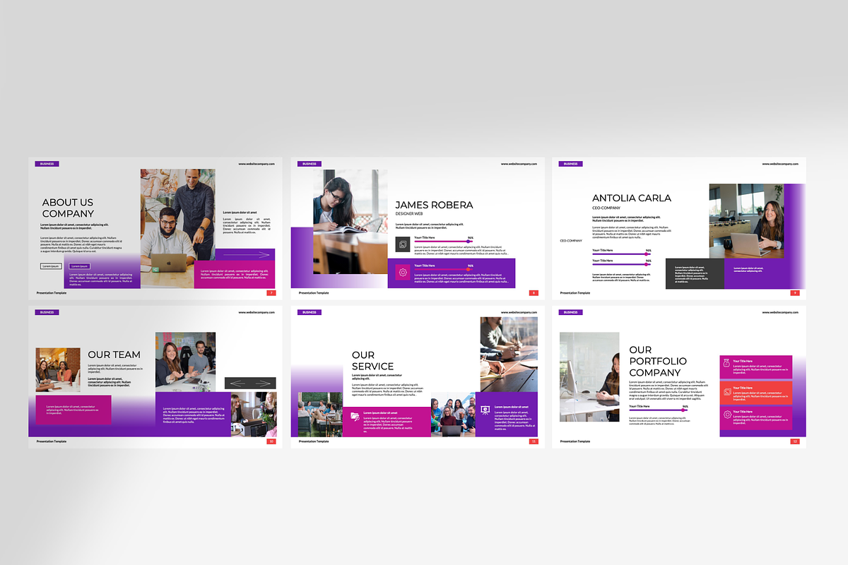 Business Presentation Template, a Presentation Template by Spesifikstd (Photo 5 of 10)
