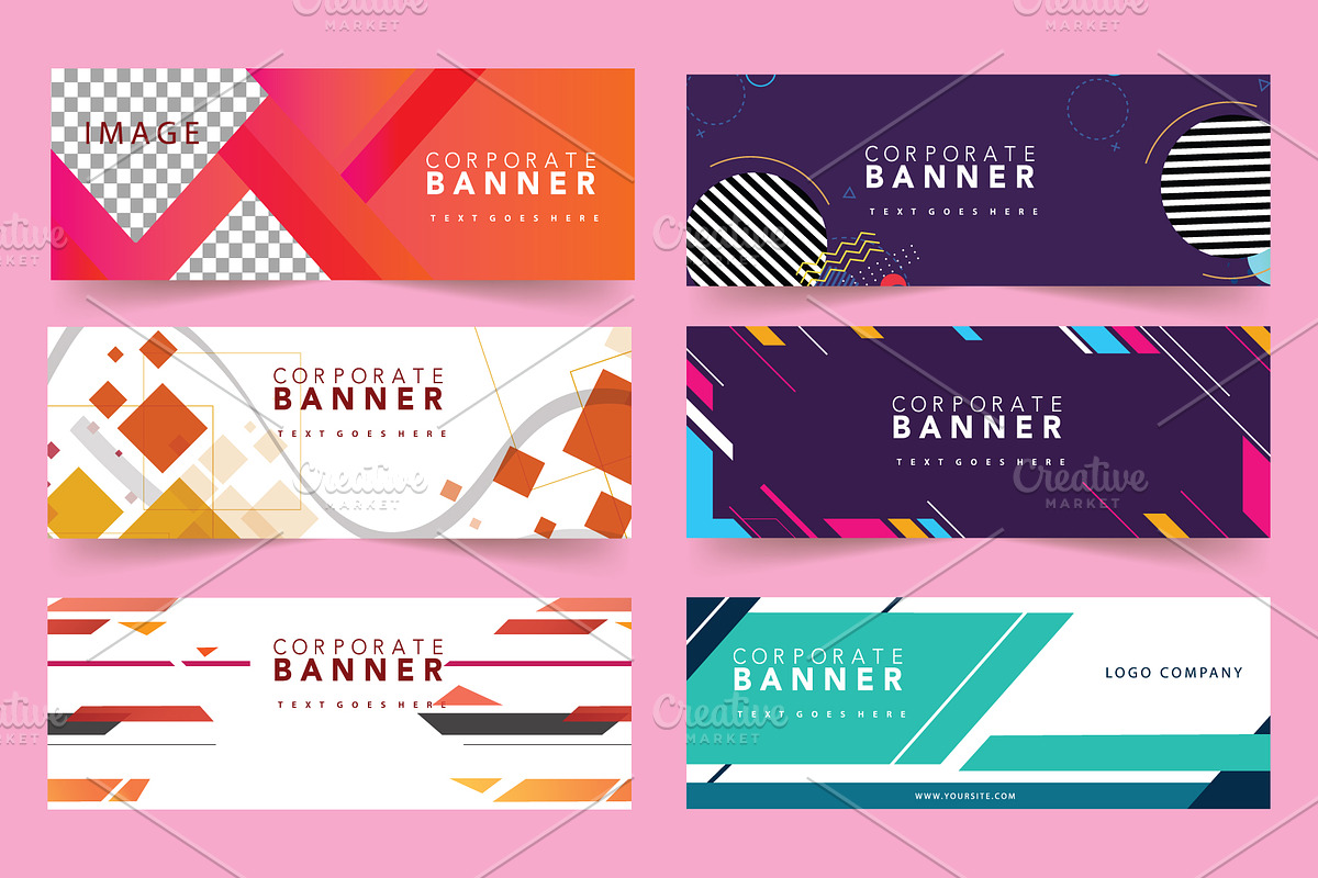 business banner design bundle, a Marketing Template by Amazing crafter