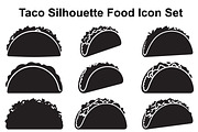 Tasty Taco Silhouette Collection, an Object Graphic by Designs_River (Thumbnail 1 of 3)