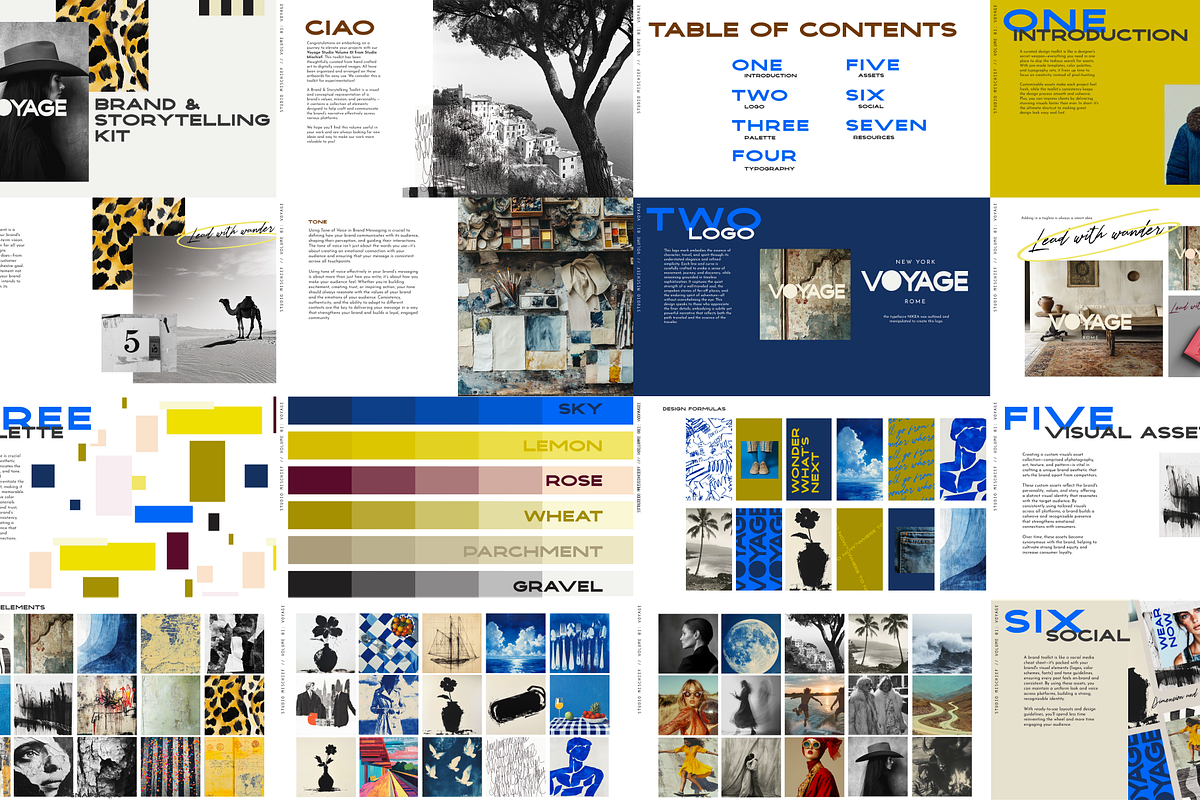 VOYAGE | Branding Toolkit | VOLUME 1, a Presentation Template by Studio Mischief (Photo 6 of 7)