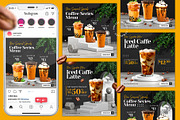 Coffee Social Media Post template, a Social Media Template by Artpaper (Thumbnail 3 of 7)