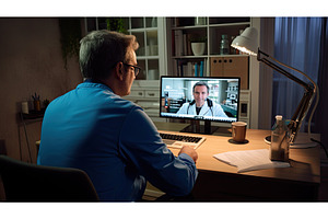 call technology medical ai generated, a Health & Medical Photo by pikepicture
