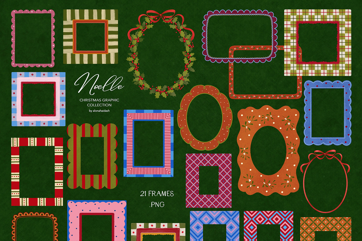 Noelle Christmas Graphic Collection, an Object Graphic by alonahaidash (Photo 11 of 16)