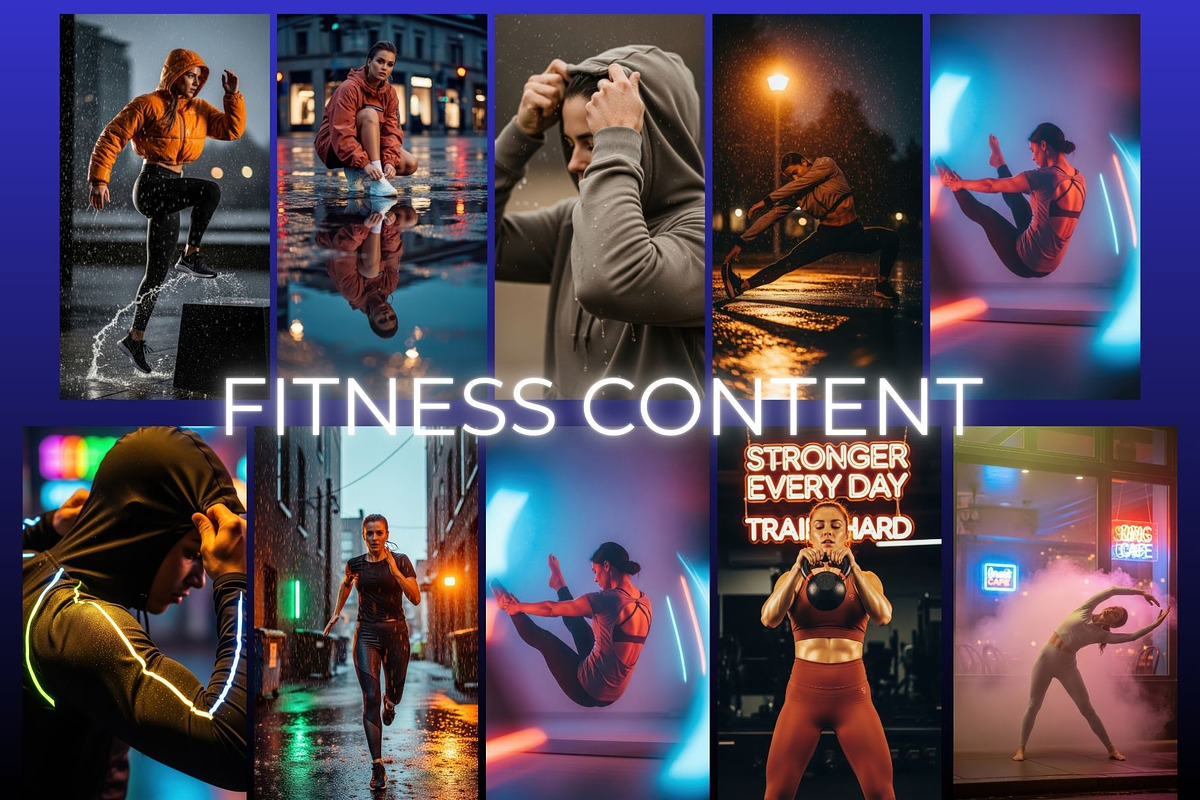 Fitness Bundle Urban Neon 70 images, a Sports & Recreation Photo by Olyryk & Aglo (Photo 3 of 3)