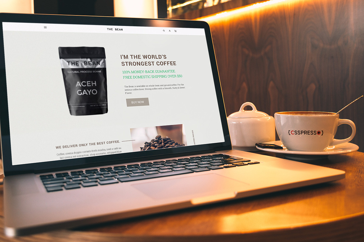 The Bean - Small Store Shopify Theme, a Shopify Template by CSSpresso (Photo 5 of 5)