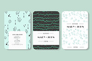 Set of vector card template, an Invitation Template by mikka_kika (Thumbnail 6 of 6)