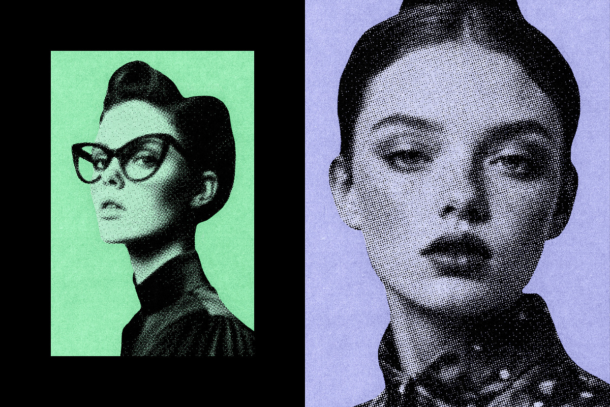 Colored Halftone Photo Effect, a Layer Style Add-On by Design Squad (Photo 2 of 6)