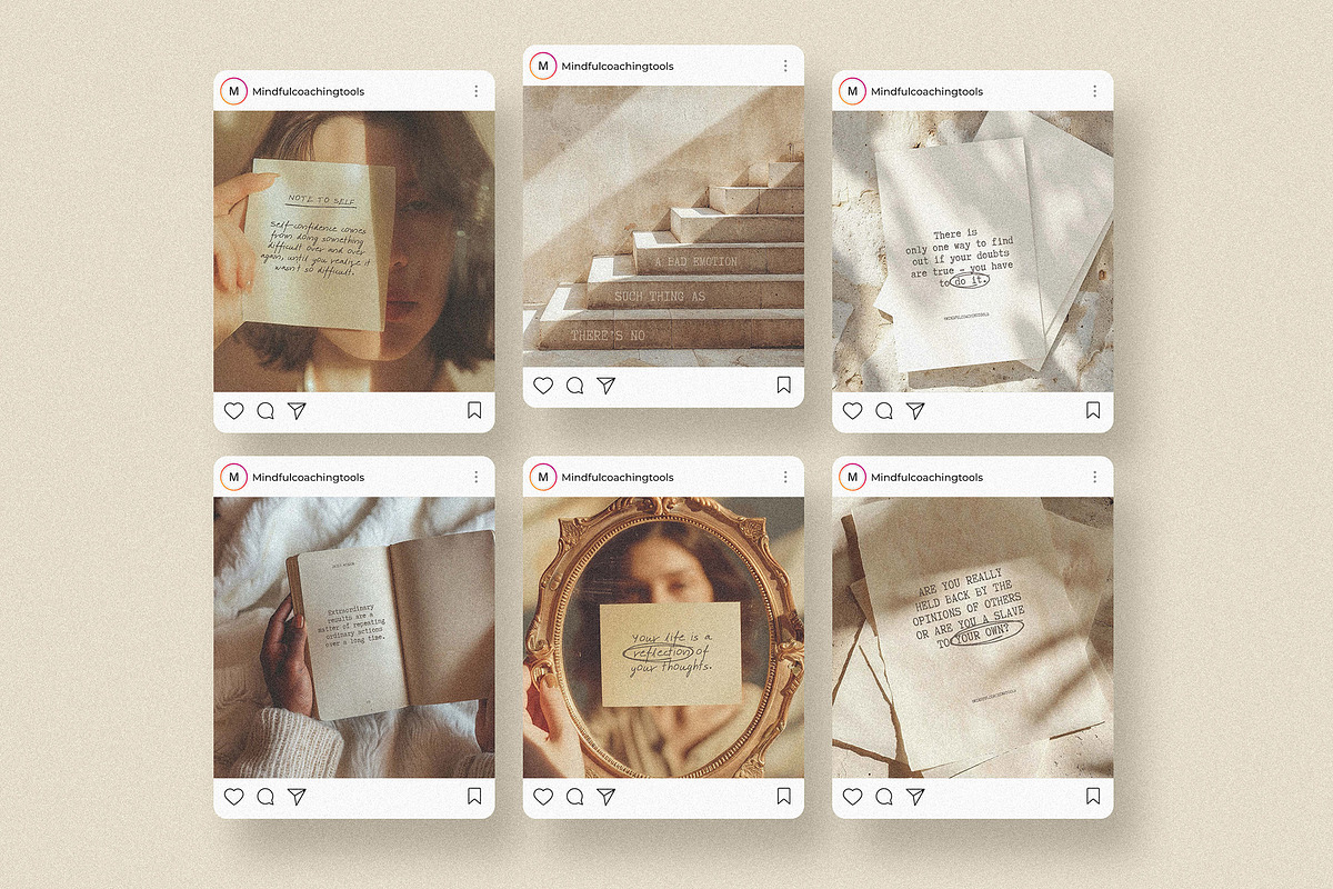 30 Days of Mindset II Instagram Post, a Social Media Template by AndrewPixel (Photo 9 of 10)