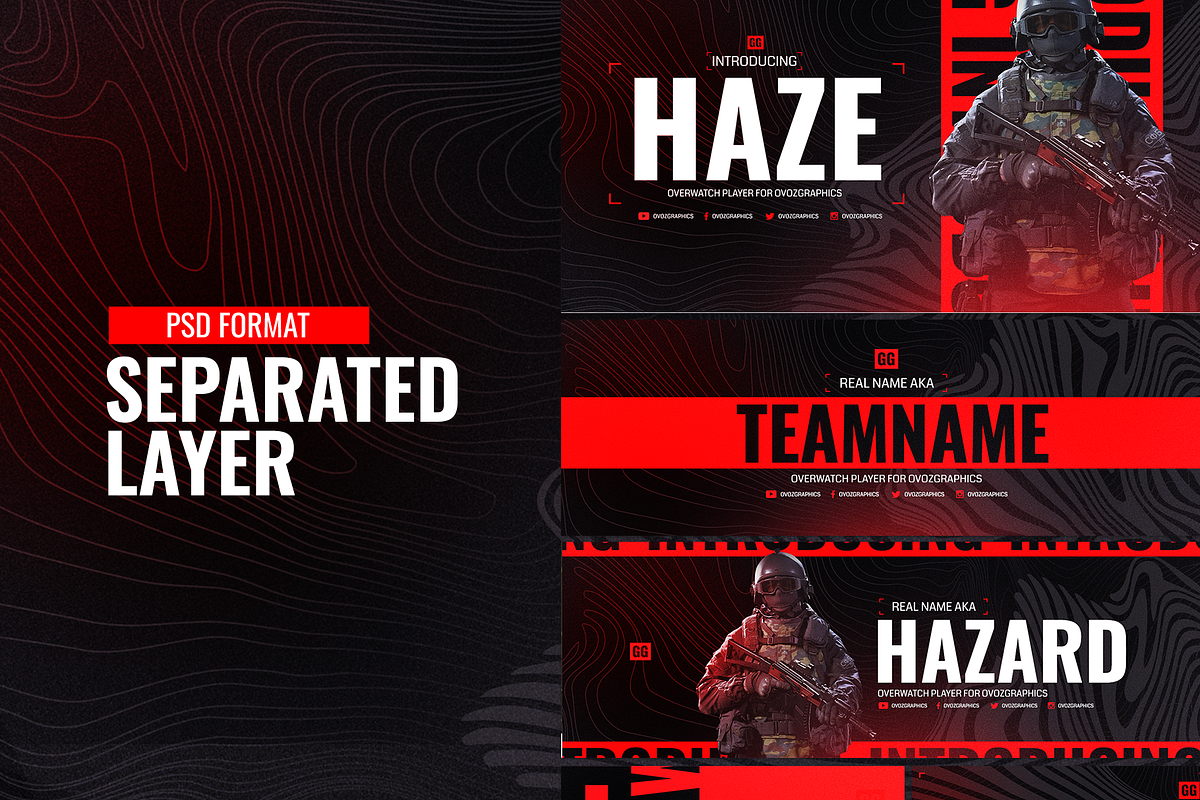 E - Sports Social Media Template, a Social Media Template by Creathift (Photo 2 of 7)