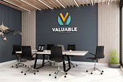 PSD Office Wall Logo Mockup, an Advertising Mockup by Ayy (Thumbnail 8 of 23)