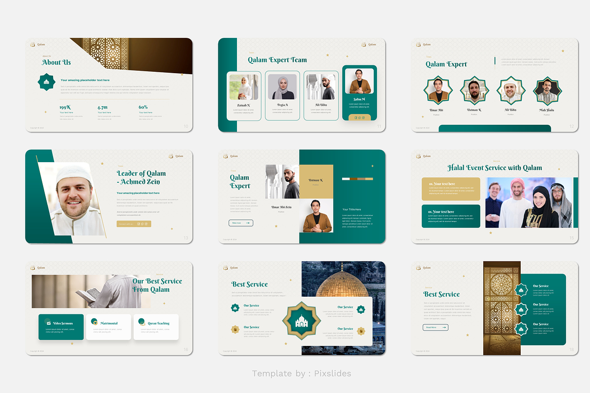 Islamic Centre & Mosque Keynote, a Presentation Template by Pixslides (Photo 3 of 5)