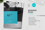 Canva Business Plan, a Marketing Template by Sabin (Thumbnail 1 of 7)