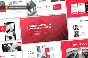 Red Theme Presentation PPT, a Presentation Template by Antstheme