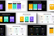 Pricing Table Set Layout, a Stationery Template by ContestDesign (Thumbnail 1 of 3)