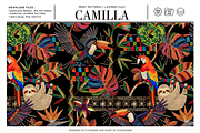 Tropical Paradise – 2026 Embroidery, a Pattern Graphic by Luiz da Rolt Grathwohl (Thumbnail 9 of 11)