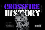 Crossfire Branding Typeface, a Serif Font by Foxtype (Thumbnail 4 of 7)