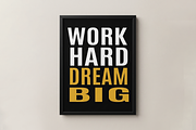 Set of 8 Motivational Wall Poster, a Poster Template by microtasker (Thumbnail 6 of 8)