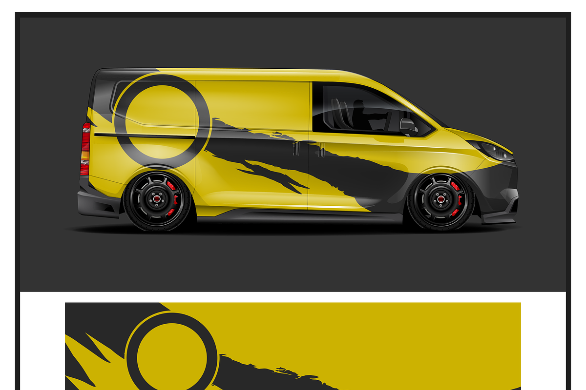 Dynamic Vehicle Wrap Design, a Transportation Illustration by CarWrap design (Photo 4 of 4)
